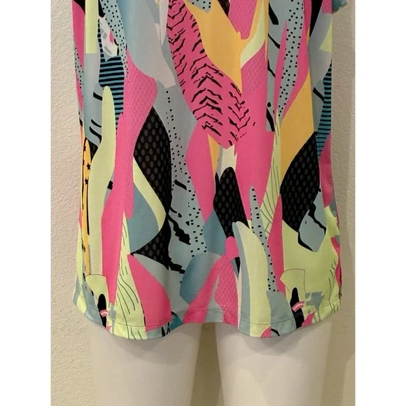 Jamie Sadock Womens 1/4 Zip Performance Stretch Top Size L Kapalua Golf Tennis - Picture 6 of 14